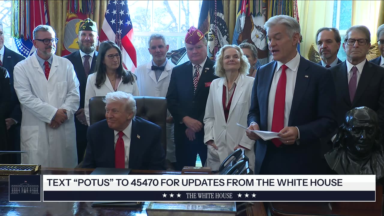President Trump Signs an Executive Order, Dec. 18, 2025