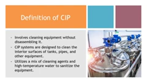 CIP vs. COP- Cleaning Methods in the Food Industry │ Food Safety