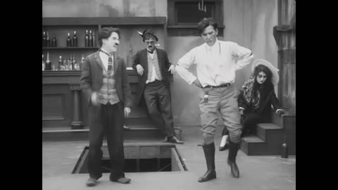 Behind the Screen (1916) Charlie Chaplin - Refurbished Full Movie.🎬❤️⏰👨‍👨‍👧‍👧