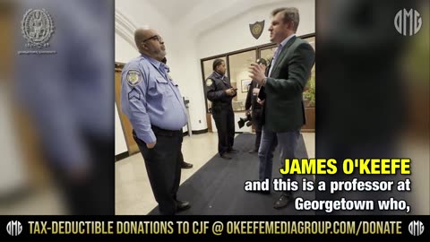 🚩 Police Called on James O'Keefe, Kicked Off Georgetown Campus After Confronting Dean