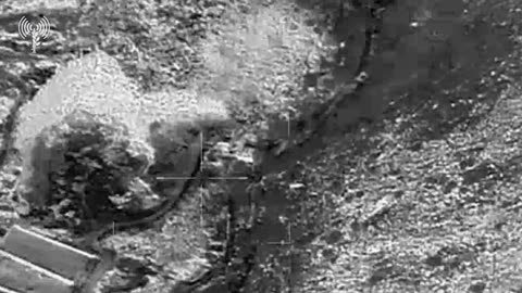 The IDF confirms carrying out airstrikes in southern Lebanon a short while ago,