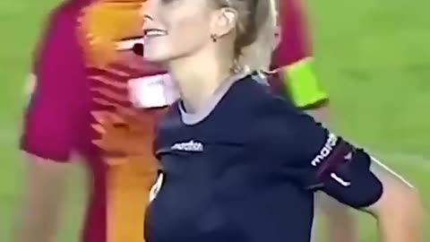 Football Female Referee Got Swag