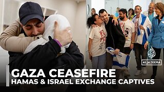 Hamas and Israel exchange captives, detainees before Gaza summit