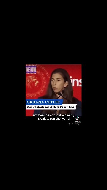 She's living out the zionist dream - ensuring the perpetuation of our nighmare