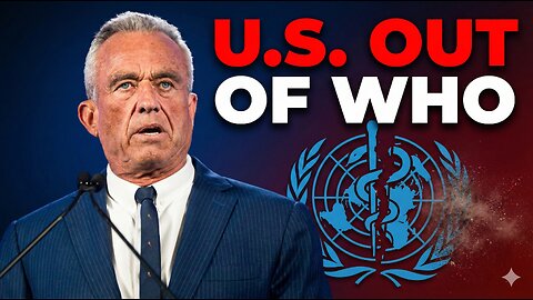 REAKING: U.S. Officially Exits the WHO — Sovereignty Reclaimed