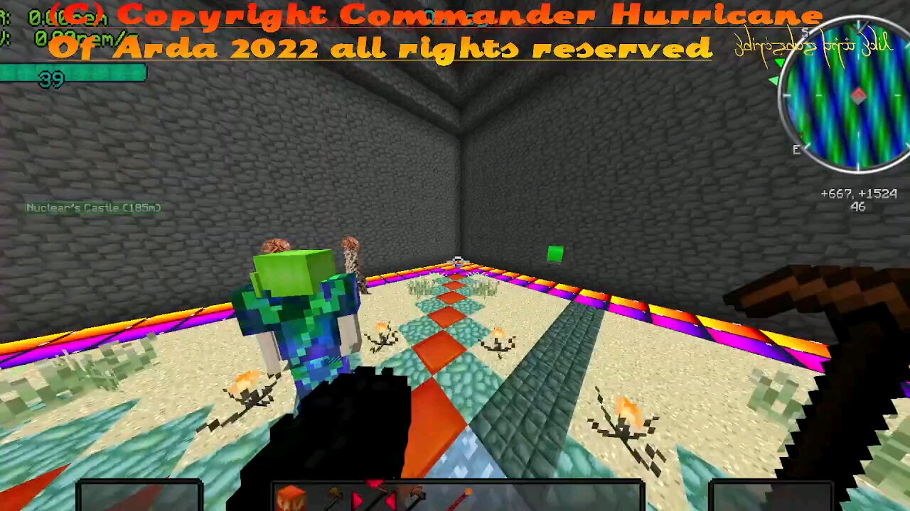 Minecraft mob battle Alucard Hellsing vs Foo fighters