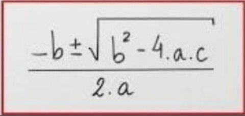 THE BHASKARA FORMULA: APPLICATION EXERCISE