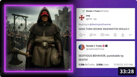🚨EMERGENCY ALERT: Trump Responds To Top Democrats Calling For A Military Coup / Uprising By Accurately Warning That Treasonous Activity Of This Kind Is Punishable By DEATH Under US Law!