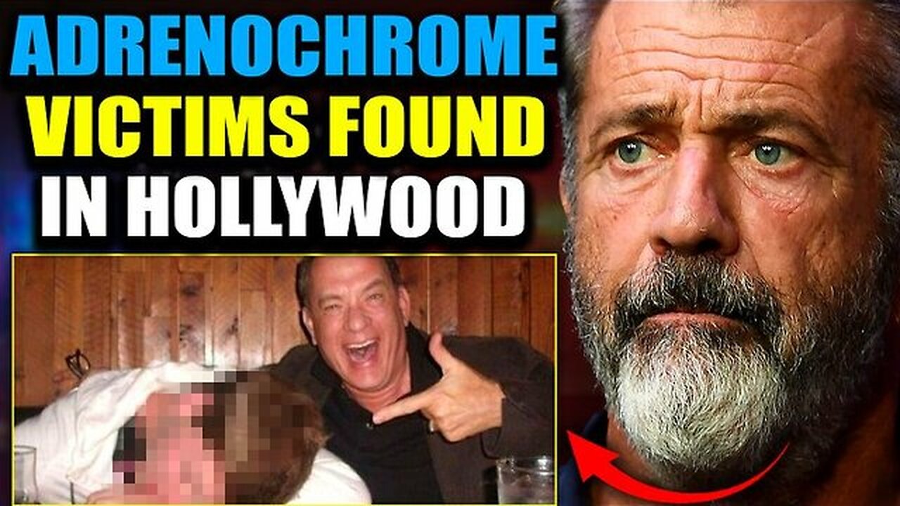 Mel 6ibson’s Adrenokrome Ta5k Forc Rescues Kids In Tunnls 'Connected to Tom Hanx' Mans!on'