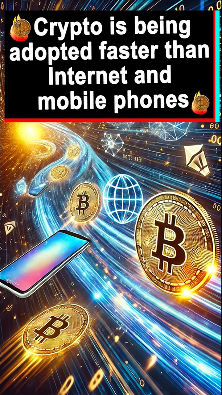 Crypto Is Being Adopted Faster Than Internet And Mobile Phones