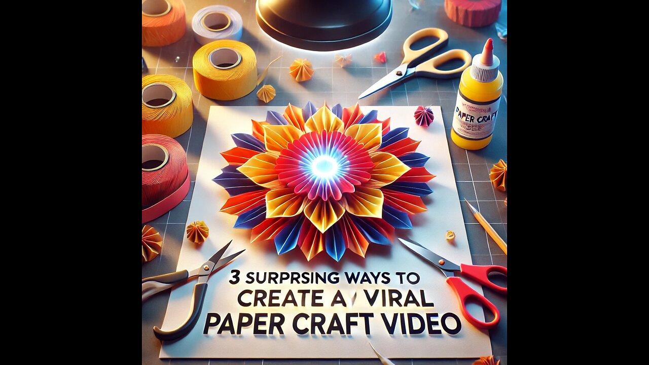 3 Surprising Ways to Create a Viral Paper Craft Video