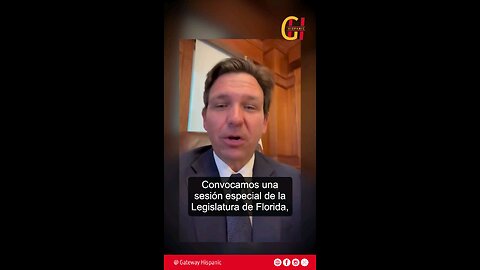 Ron DeSantis, Deeply Disappointed with the Special Session Initiated with Democrats