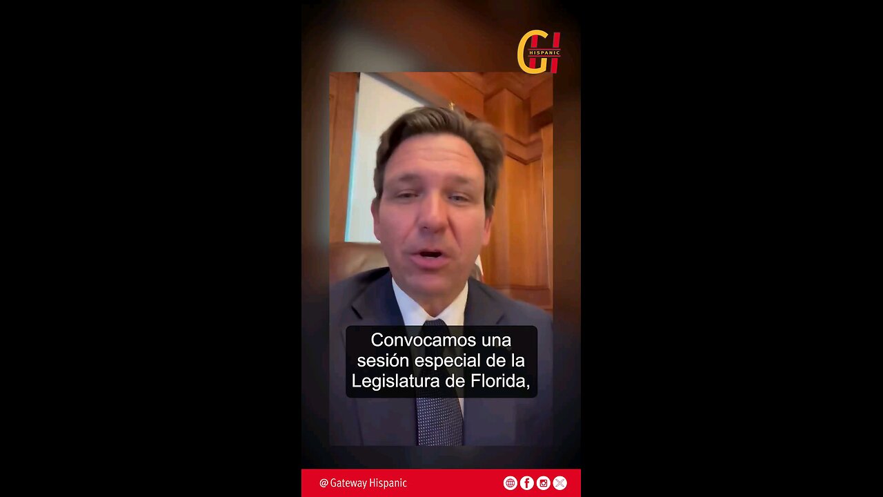 Ron DeSantis, Deeply Disappointed with the Special Session Initiated with Democrats