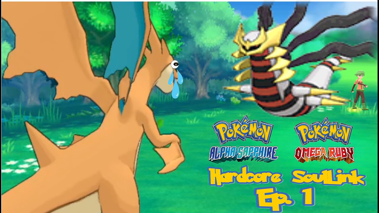 My friend and I attempted a 2 player Nuzlocke in Pokemon Omega Ruby and Alpha Sapphire (Ep. 1)