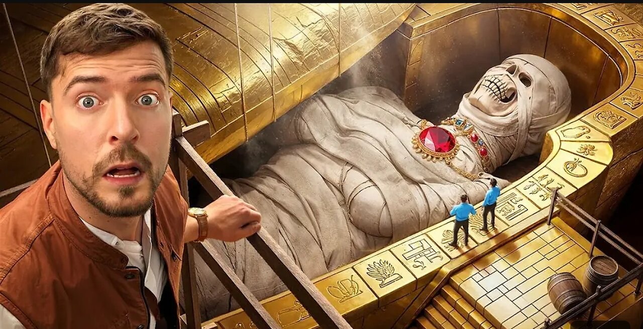 I spent 100 Hours Inside The Pyramids!