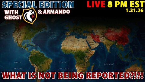 A LIVE Discussion With Ghost & Armando | What is NOT Being Reported On