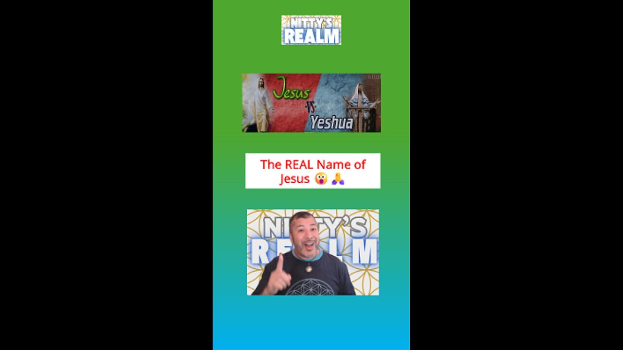 The REAL Name of Jesus 😮🙏 (and why ‘Christ’ isn’t His last name)