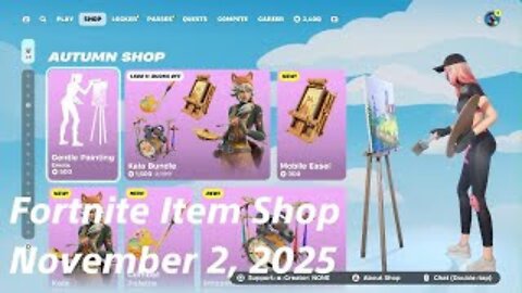 Fortnite Item Shop|November 2, 2025(*New* Kala Bundle)