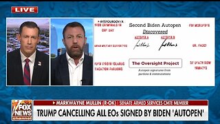 Sen Mullin: The Autopen Was Running Rogue.