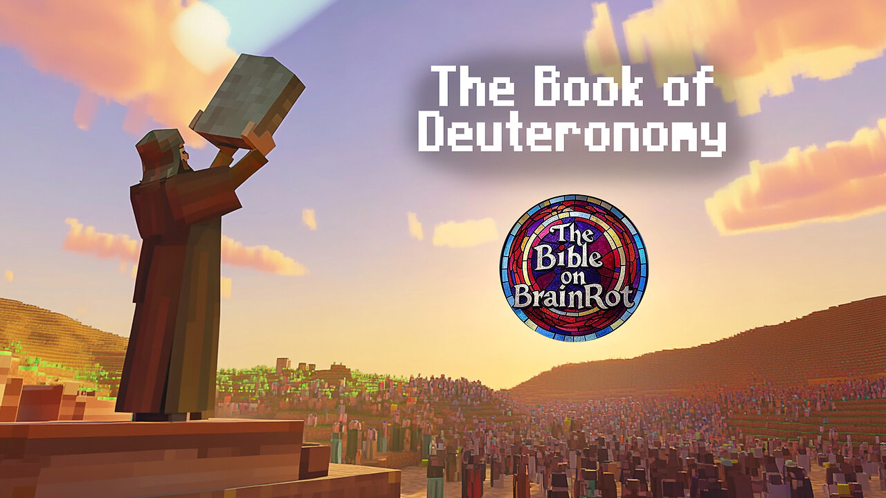 The Book of Deuteronomy FULL (12 hour Loop) | The Bible on BrainRot