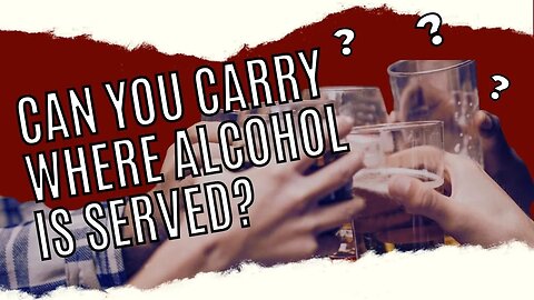 Can you CCW where they sell alcohol in California?