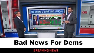 CNN Just Gave Trump Great News - Democrats Government Shut Down Plan Is Backfiring