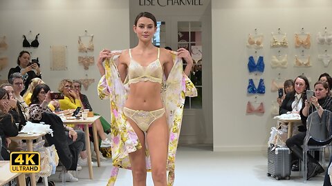 Vertical Slow Motion] LISE CHARMEL | Paris Salon International De La Lingerie
