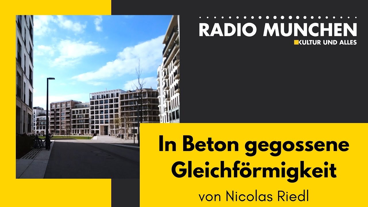In Beton gegossene Gleichförmigkeit - von Nicolas Riedl
