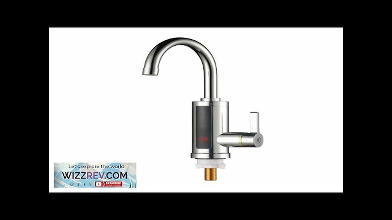 AGSIVO 3000W Instant Electric Water Heater Faucet Tap Tankless LED Digital Display Review