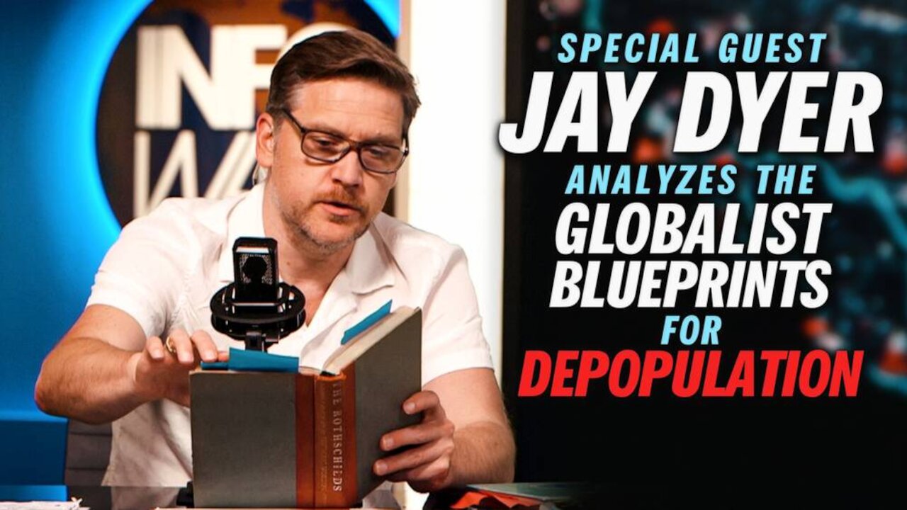 Expert Researcher Jay Dyer Analyzes The Globalists' Own Depopulation/Enslavement Blueprints