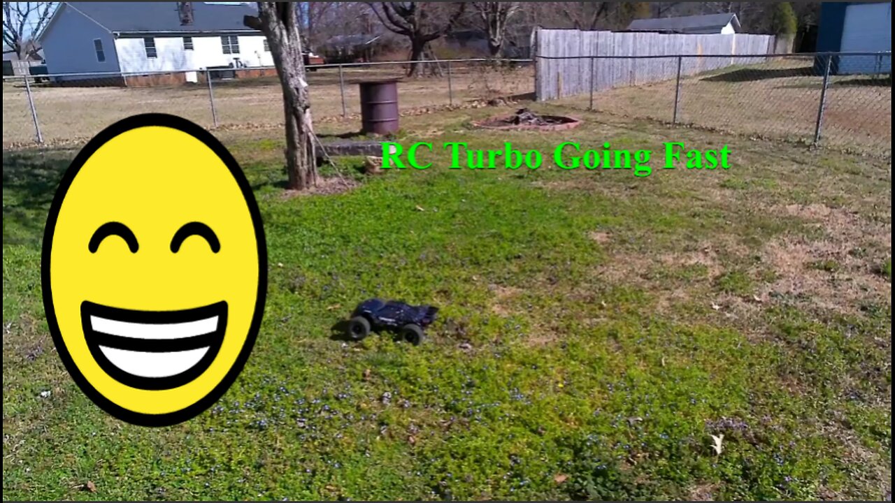 RC Turbo Ride Around Fire Pit Part 2