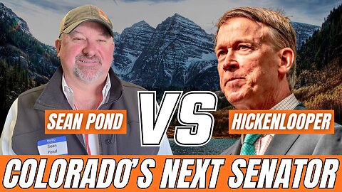 Colorado's Sean Pond Challenges John Hickenlooper for Senate