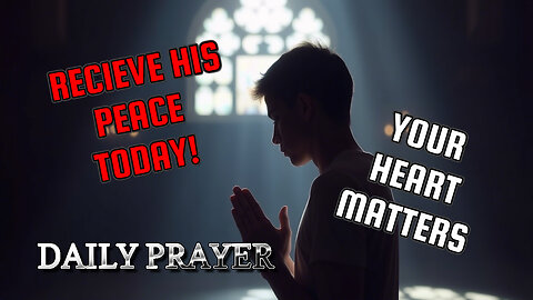 Peace Isn’t Lost; The Prince of Peace Is Coming to Fill Your Heart Today