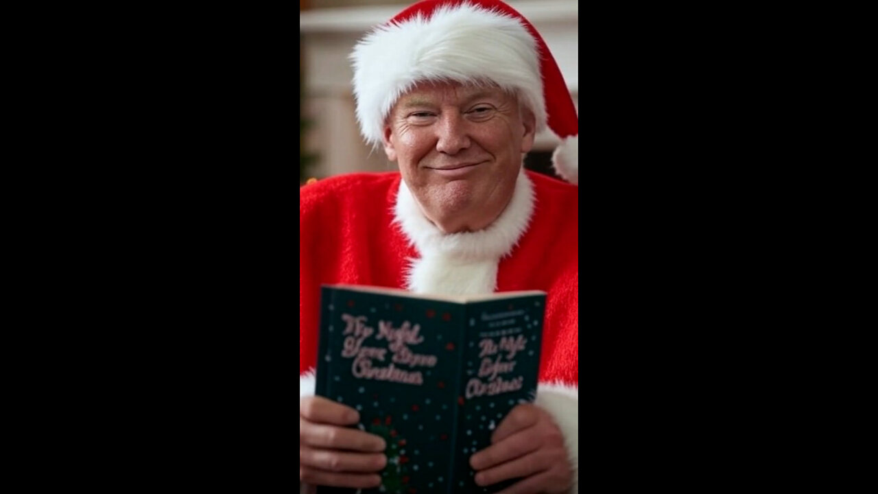 WATCH: TRUMP'S CHRISTMAS MESSAGE - Peace on earth, goodwill to men, and make America great again!