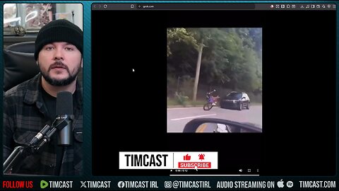 Wheely Kid GETS ROCKED By Car, People Are SICK Of Wheely Gangs | Tim Pool