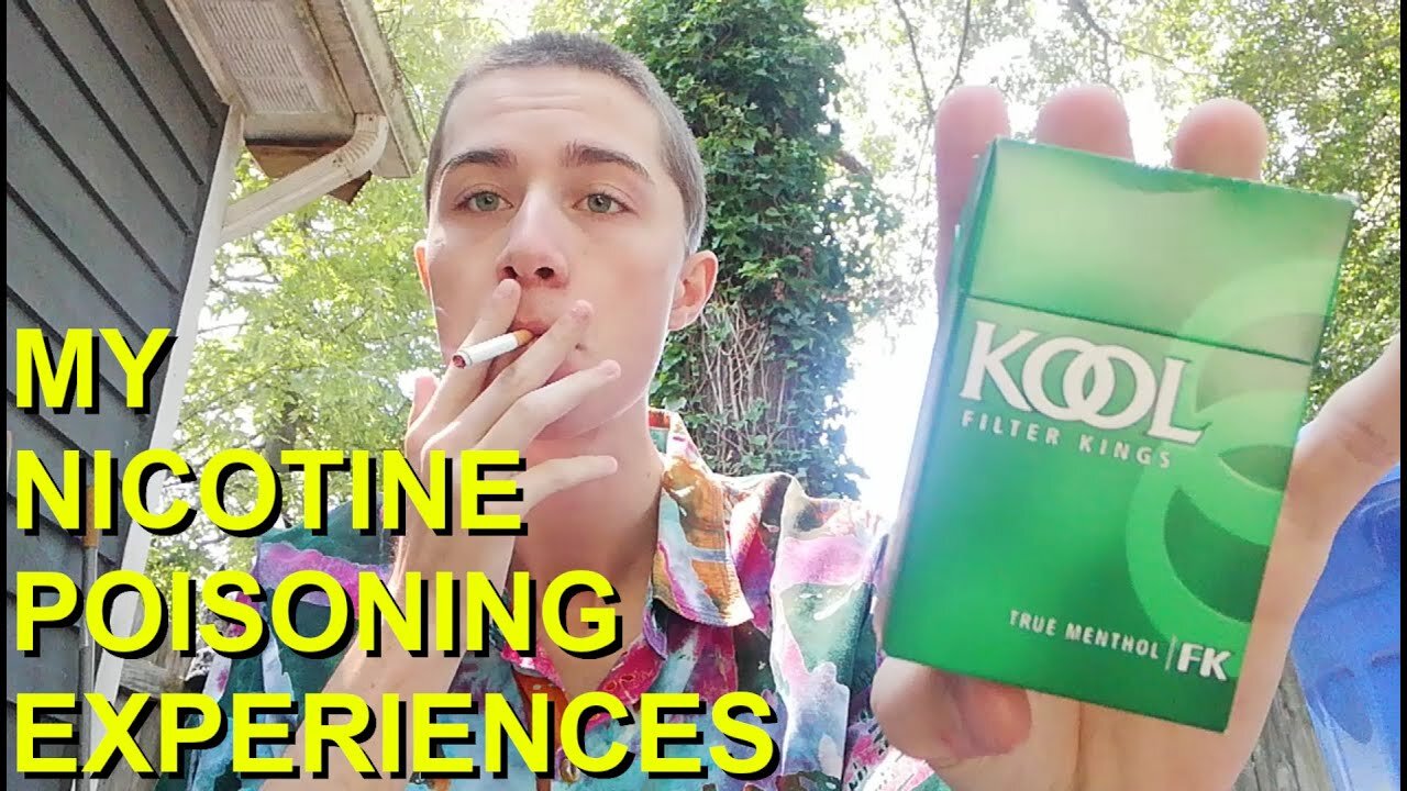 MY NICOTINE POISONING EXPERIENCES