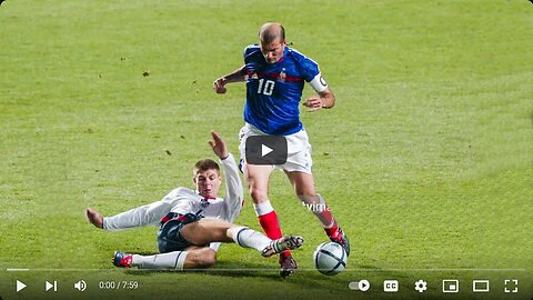 Look At These MAGIC Plays from ZIDANE with FRANCE