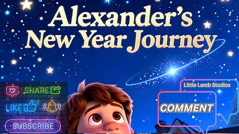 Alexander’s New Year Journey 🌟 | Christian New Year’s Story for Kids | Faith & Kindness