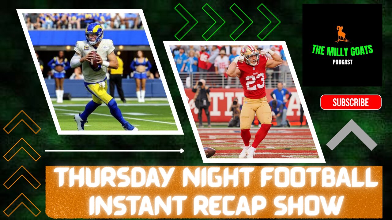 49ers vs Rams Slugfest TNF Instant Reactions