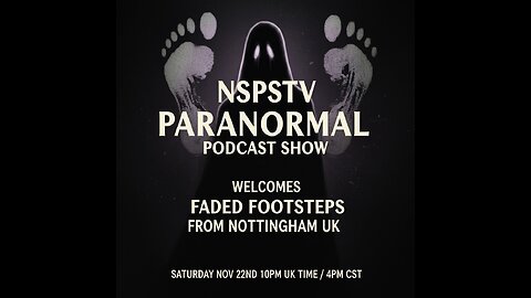 FADED FOOTSTEPS FROM NOTTINGHAM UK