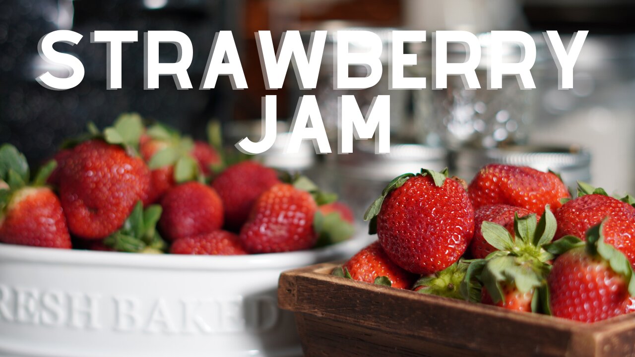 Canning STRAWBERRY Jam Recipe Its always BEST when its homemade!