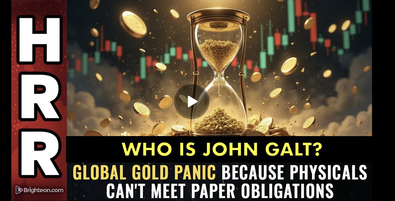 HRR- BREAKING, Global GOLD PANIC because physicals can't meet paper obligations. ANDY SCHECTMAN