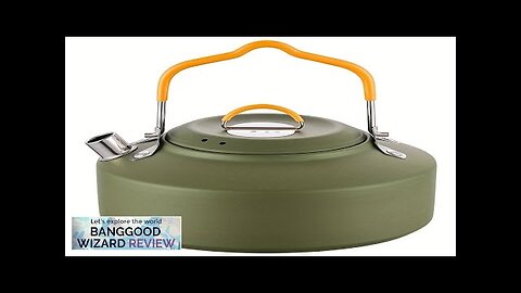 Camping Cookware Set Hiking Picnic Barbecue Pot Portable Outdoor Tableware Kettle Pot Review