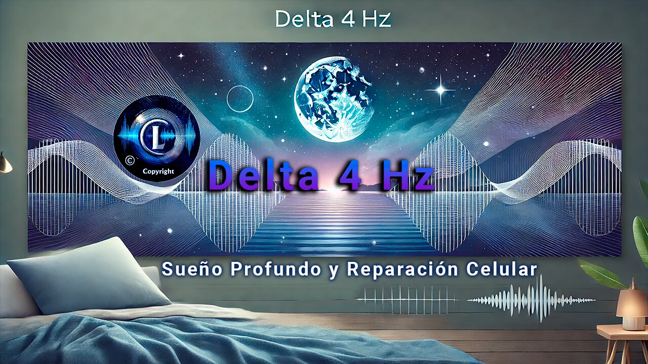 🌌 Descubre el Poder de la Frecuencia Delta 4 Hz: 🛌Sueño profundo