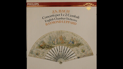 J.S. Bach - Concerti For 1,2 Harpsichords-Leppard, English Chamber Orch. (1983) [Complete CD]