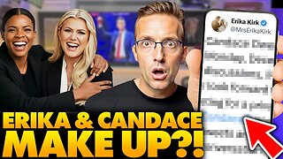 Candace Owens SHOCKS Internet with Announcement of Erika Kirk IN-PERSON Meeting, Podcast OVER