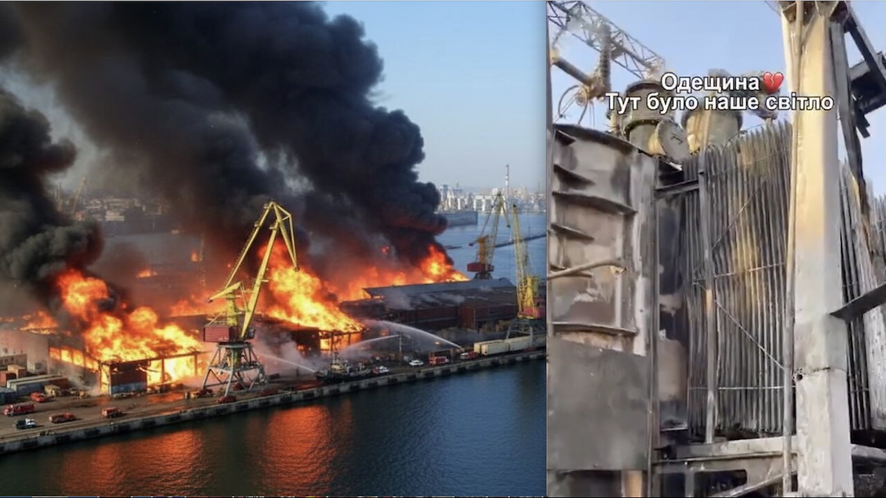 Russian Hypersonic Missiles are WIPING the Odessa Port Infrastructures