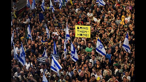 Live: People in Tel Aviv march to US Embassy, to call for a deal to release remaining hostages