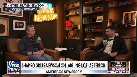 Ben Shapiro GRILLS Newsom on anti-ICE messaging