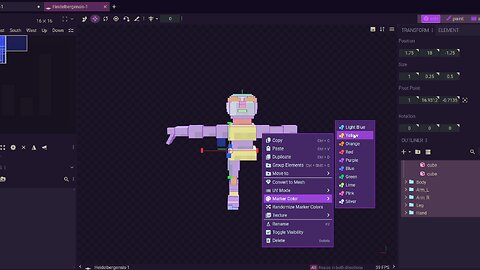 Recreating A Complex Voxel Model In Blockbench